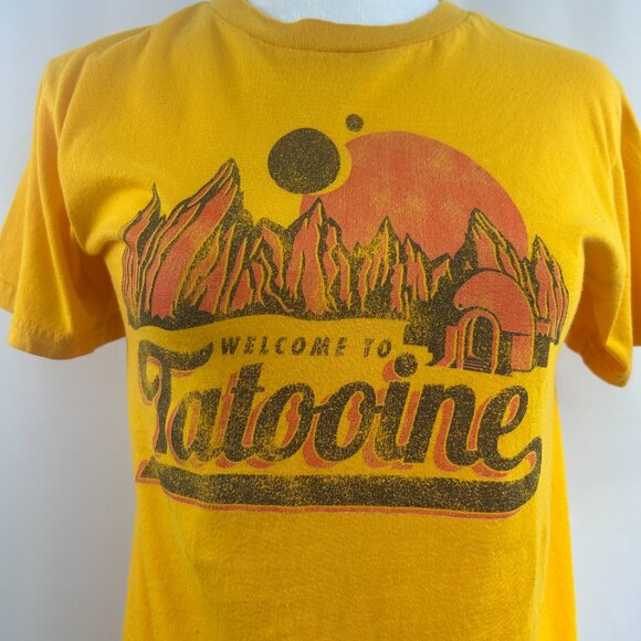 Star Wars vintage graphic tee orange - men's small - Picture 1 of 8